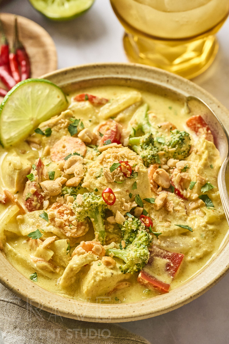 Thai-Style Yellow Curry with Chicken and Vegetables