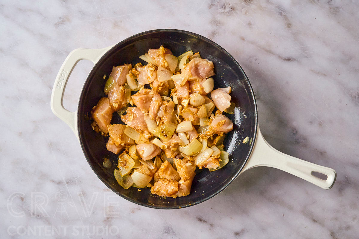 Thai-Style Yellow Curry with Chicken and Vegetables